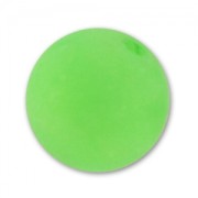 Perle ronde Polaris Dépolie 12 mm Vert Fluo x1|raw }}