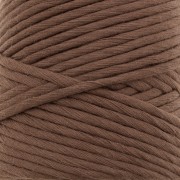 Bobine de cordon en coton pour macramé Cotton Suprême 3XL peigné - Chocolat x75m