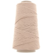 Bobine de cordon en coton pour macramé Cotton Suprême 3XL peigné - Blush x75m|raw }}