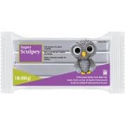 Pâte à modeler Super Sculpey Originale 454 gr Gris