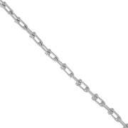 Chaîne maille Fantaisie 7.4 mm en Acier inoxydable 316L x50cm