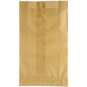 Pochette en papier 12x4.5x19.5 cm - Doré x1