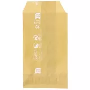 Pochette en papier 7x12 cm - Doré x1