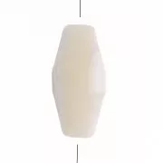 Perles en nacre - forme losange 12x6 mm x10