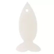 Sequins poissons en nacre 19x10 mm x10