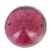 Cabochon rond 5 mm en pierre gemme - Grenat x1