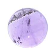 Cabochon rond 5 mm en pierre gemme - Amethyste x1|raw }}