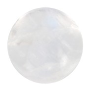 Cabochon rond 5 mm en pierre gemme - Pierre de lune x1|raw }}