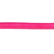 Lacet cuir 5x2 mm Rose Fluo x30cm|raw }}