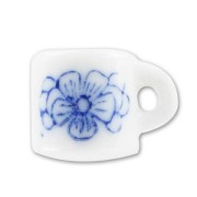 Tasse en céramique 17x12 mm décor Bleu x1|raw }}