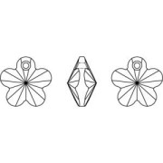 Pendentif Fleur PureCrystal 6744 12 mm Crystal AB x1