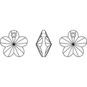 Pendentif Fleur PureCrystal 6744 12 mm Crystal AB x1