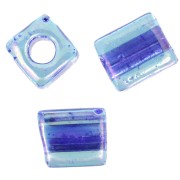 Cubes Miyuki 4 mm SB4-353 - Cobalt Lined Sapphire AB x10g|raw }}