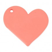 Coeur Polaris opaque coeur 30 mm Coral x1|raw }}