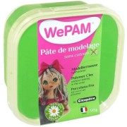 Pâte de modelage sans cuisson WePam Vert x145gr