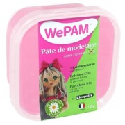Pâte de modelage sans cuisson WePam Rose Dragée x145gr|raw }}