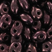 Twin beads 2,5x5 mm Dark Bronze x20g|raw }}