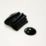 Pâte Cernit Pearl - Noir (n°100) x56gr