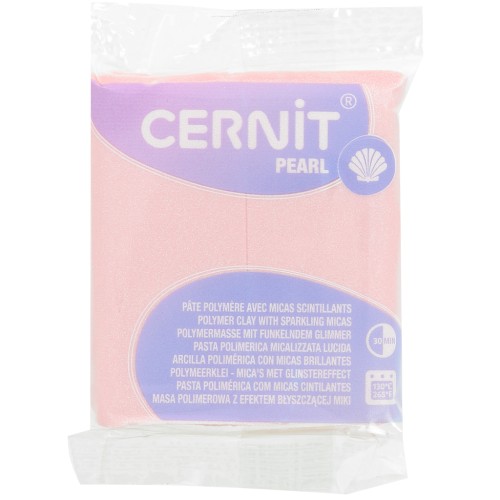 Pâte Cernit Pearl - Rose (n°475) x56gr