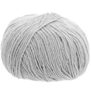 Laine Coccole n°561 - 100% Baby Merinos - Gris clair x50g