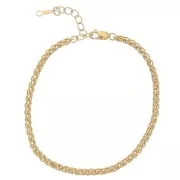 Bracelet maille Palmier 2.8 mm - Gold filled (or laminé) x15.5 cm