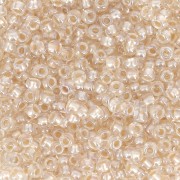 Preciosa Perles rocailles 11/0 2 mm - Pearl Pastel Lining - Mocca Sfinx x20g|raw }}
