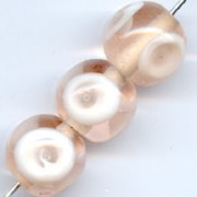 Rondes 10 mm Rosaline x5