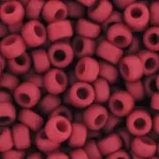 Rocaille Miyuki 15/0 2040 - Mat Metallic Brick Red x8g