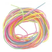 Assortiment de fils à scoubidous Fluo x 12