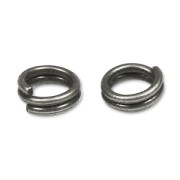 Anneaux doubles 5x0.6 mm black nickel x50