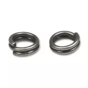 Anneaux doubles 5x0.6 mm black nickel x50