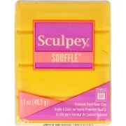 Pâte Sculpey Soufflé 48 gr - Yellow Ochre (n°6521)