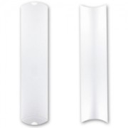 Berlingot en carton 25x6,5x2 cm Blanc x1|raw }}