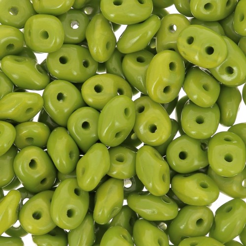 SuperDuo 2,5x5 mm Opaque Olive  x10g