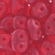 SuperDuo 2,5x5 mm Ruby Mat x10g