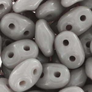 SuperDuo 2,5x5 mm Opaque Grey x10g
