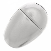Fermoir aimanté 16x10 mm pour lacet 5 mm - Placage Argent fin vieilli x1|raw }}