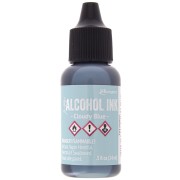 Encre transparente à alcool Adirondack Tim Holtz - Cloudy Blue x14ml