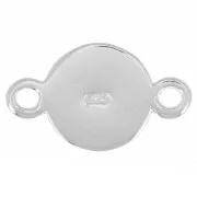 Intercalaire arbre de vie 13x8 mm avec 2 anneaux fermés - Argent 925 x1