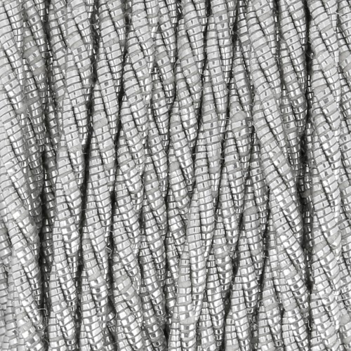 Bobine de fil Aladdin fabrication italienne 1.2 mm - Argenté x25m