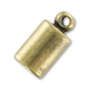 Embouts pour cordon 5 mm bronze x4
