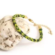 Embouts pour cordon 5 mm bronze x4