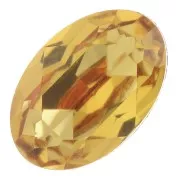 Cabochon PureCrystal 4120 6x4 mm - Golden Topaz x1