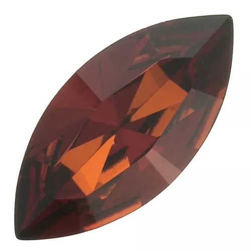 Navette PureCrystal 4228 15x7 mm - Smoked Amber x1