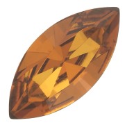 Navette PureCrystal 4228 15x7 mm - Light Amber x1