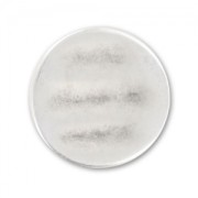 Poussoir rond 19 mm pour cordon 1.8 mm - Placage Argent fin vieilli x1|raw }}