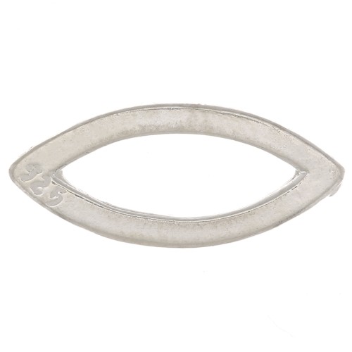 Intercalaire navette 15x7 mm - Argent 925 x1