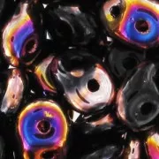 SuperDuo 2,5x5 mm Jet Sliperit x10g