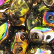 SuperDuo 2,5x5 mm Magic Yellow Brown x10g