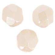 Facettes 6 mm - Opaque Beige Ceramic Look x25|raw }}